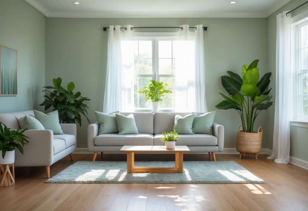 muted sage green